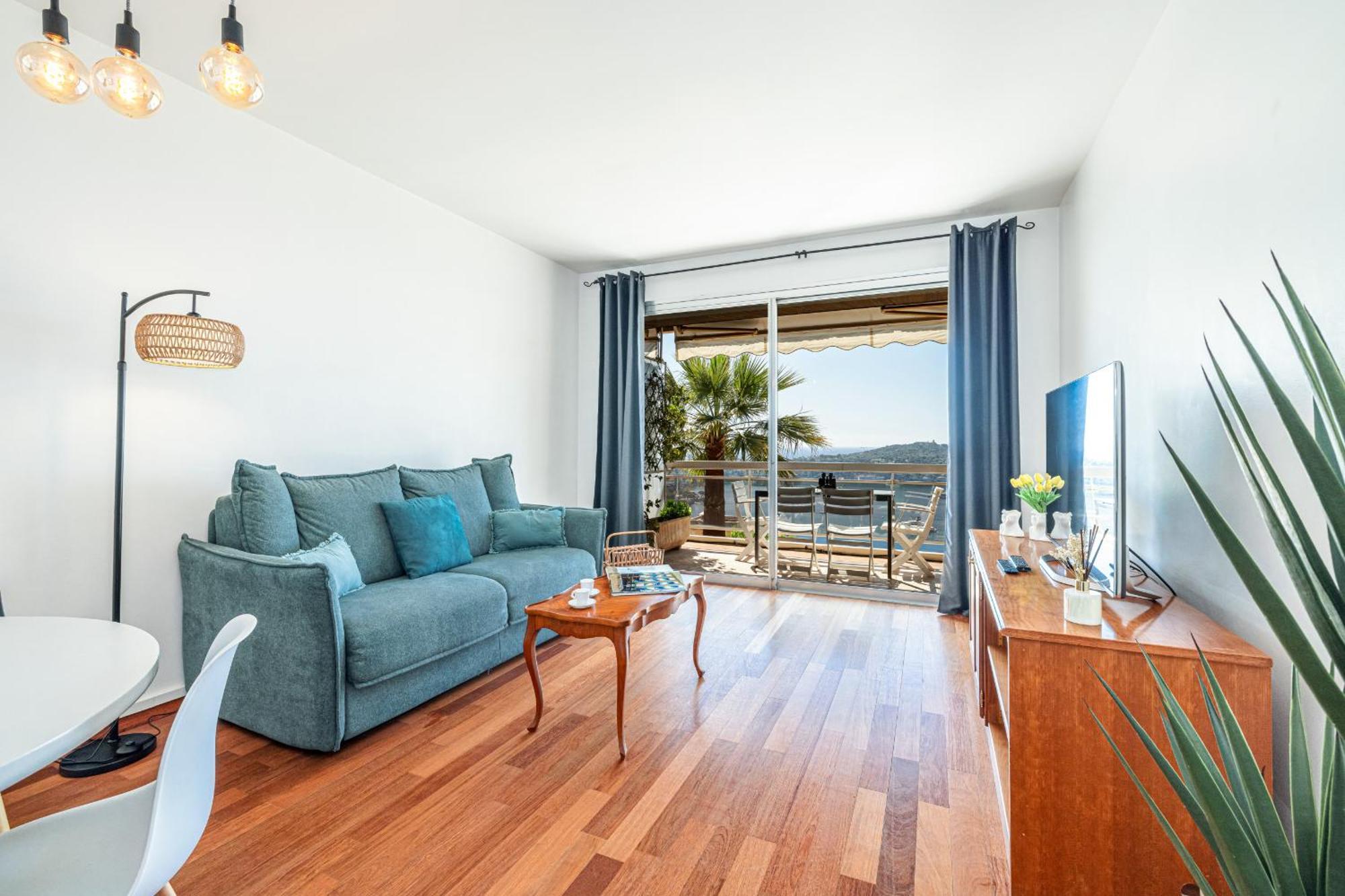 Extraordinary Sea View - 1 Bdr With Ac Villefranche-sur-Mer Exterior foto