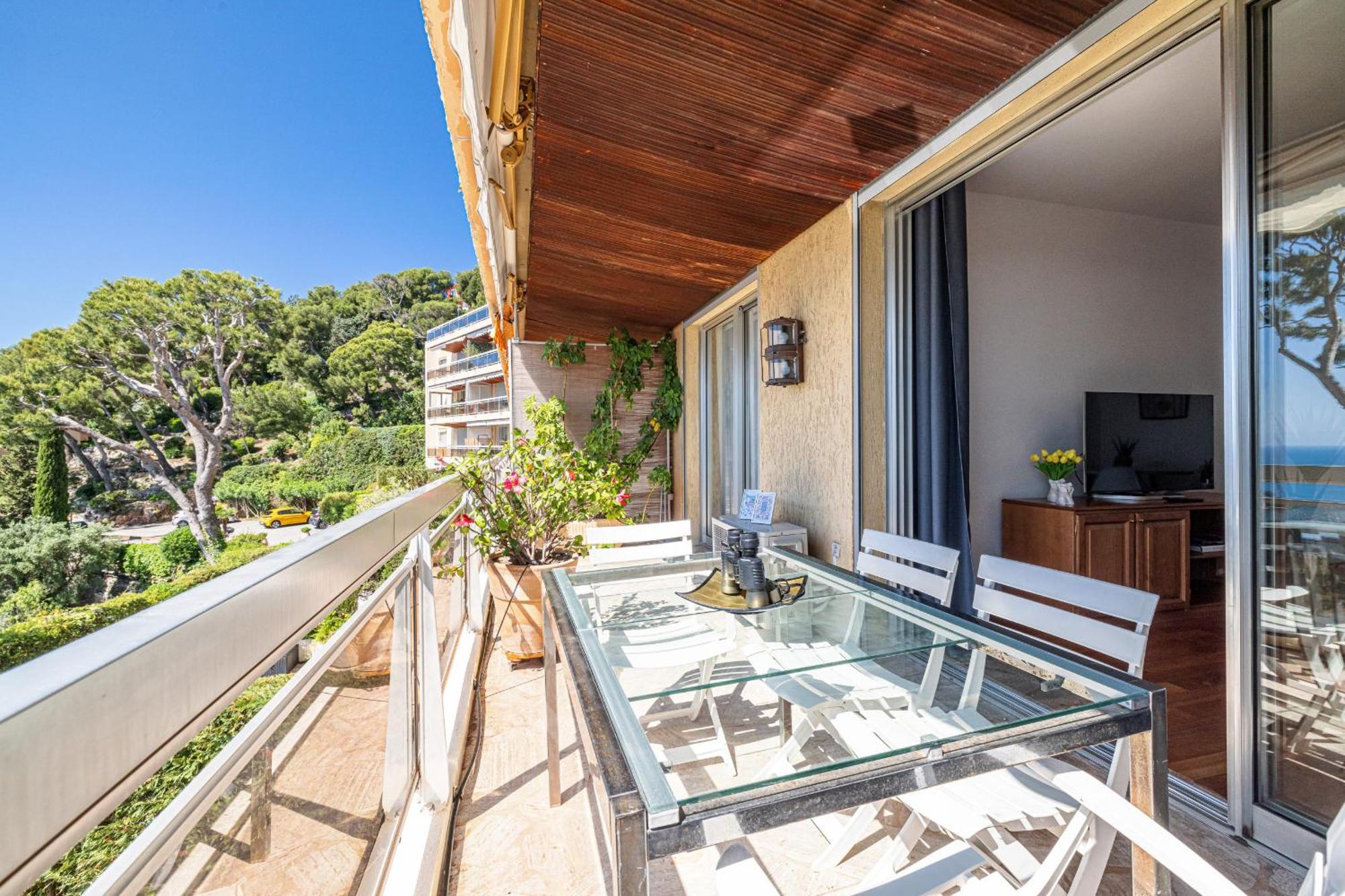 Extraordinary Sea View - 1 Bdr With Ac Villefranche-sur-Mer Exterior foto